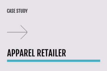 Apparel Retailer: Streamlined MFP Implementation