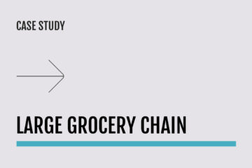 Large Grocery Chain: System Support for Promotions